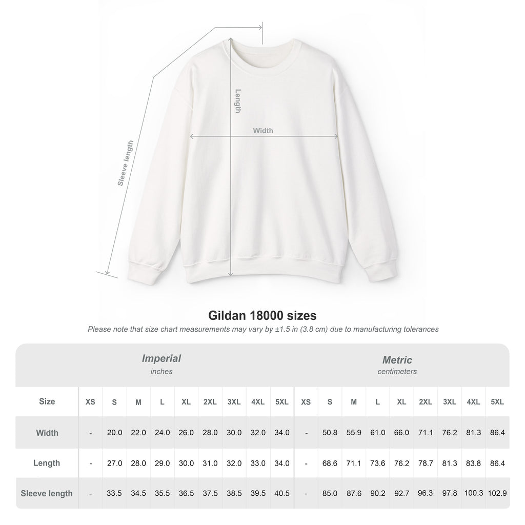 MOUNT EMPRESS - Unisex Heavy Blend™ Crewneck Sweatshirt